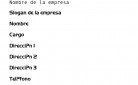 tarjeta